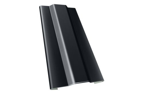 Защелка для кронштейна трубы GL PE RAL 7024 мокрый асфальт — 1