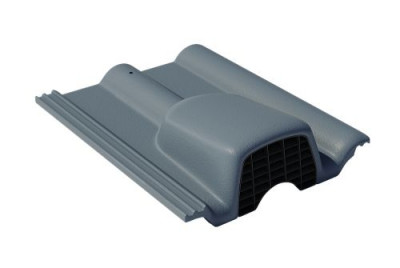 Вентиляционная черепица Braas Франкфуртская графит