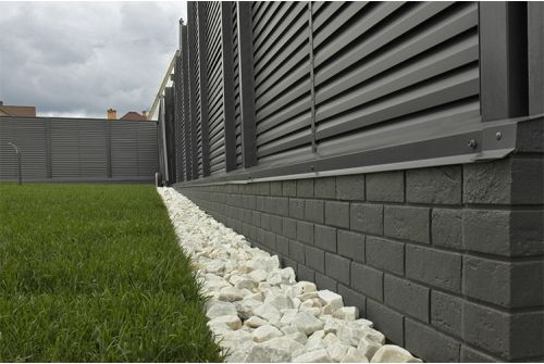 Угол Grand Line Состаренный кирпич Classic графит — 2