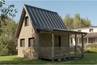 Кликфальц Pro Grand Line 0,45 Drap с пленкой на замках RAL 7024 мокрый асфальт