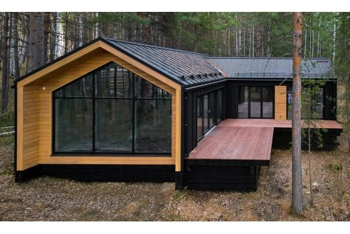 Кликфальц Pro Grand Line 0,5 Drap TX с пленкой на замках RAL 9005 черный — 3