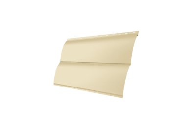 Блок-хаус new 0,5 Satin с пленкой RAL 1015 светлая слоновая кость