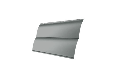 Блок-хаус new Grand Line 0,45 PE с пленкой RAL 7005 мышино-серый — 1