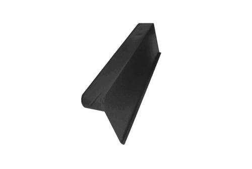 Боковая облегченная черепица правая Braas черный — 1