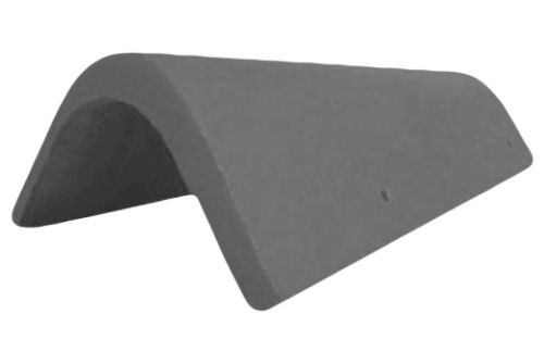 Боковая универсальная черепица Braas графит — 1