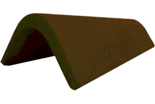 Боковая универсальная черепица Braas темно-коричневый — 1