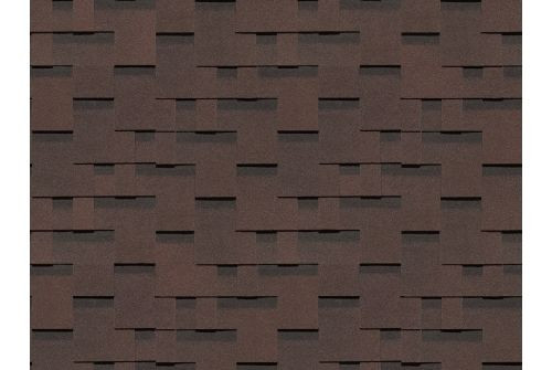 Черепица гибкая Docke Pie Premium Генуя зрелый каштан — 1