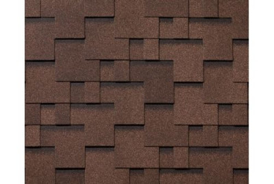 Черепица гибкая RoofShield Классик Модерн коричневый топаз