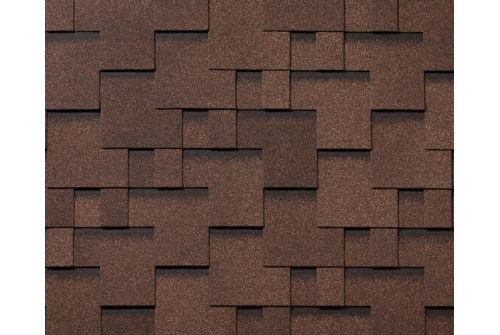 Черепица гибкая RoofShield Классик Модерн коричневый топаз — 1