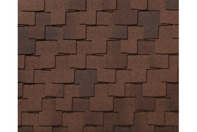 Черепица гибкая RoofShield Премиум Фьюжн мускатный орех