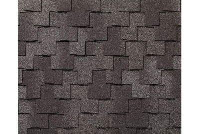 Черепица гибкая RoofShield Премиум Фьюжн серый жемчуг