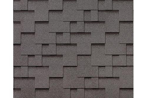 Черепица гибкая RoofShield Премиум Модерн серый с оттенением — 1
