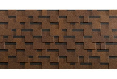 Черепица гибкая Технониколь Болеро терракота new