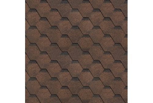 Черепица гибкая Технониколь Финская Соната коричневый — 1