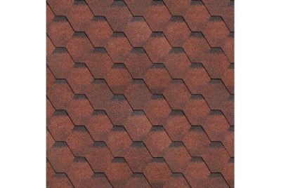 Черепица гибкая Технониколь Финская Соната красный