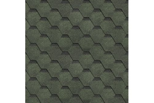 Черепица гибкая Технониколь Финская Соната зеленый — 1