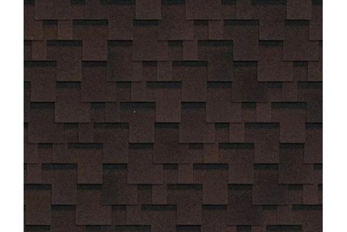 Черепица гибкая Технониколь Оптима Аккорд коричневый — 1