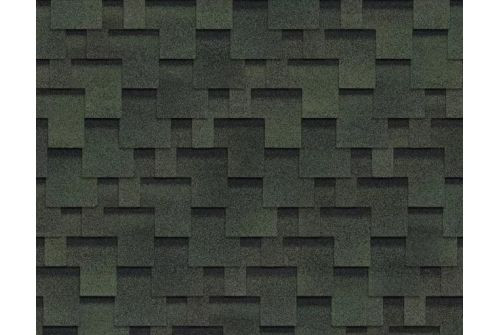 Черепица гибкая Технониколь Оптима Аккорд зеленый — 1