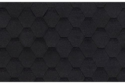 Черепица гибкая Технониколь Оптима Соната черный — 1