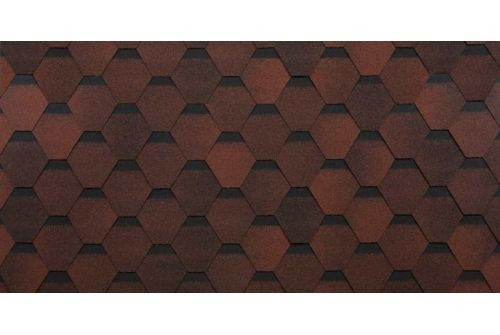 Черепица гибкая Технониколь Оптима Соната красный — 1