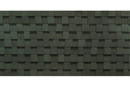 Черепица гибкая Технониколь Shinglas Фазенда зеленый — 1