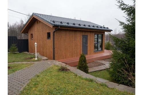 Металлочерепица Классик ("Classic") v01 0,5 Satin RAL 7016 антрацитово-серый — 3