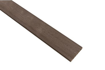 Доска-ступень старт ДПК Grand Line 160х22мм 3D Wood Шоколад 4м