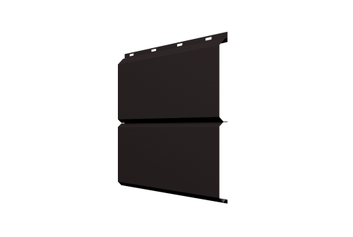 ЭкоБрус new 0,45 Drap TR с пленкой RAL 9005 черный — 1