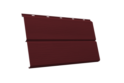 ЭкоБрус new 3D 0,45 Drap TX с пленкой RAL 3005 красное вино