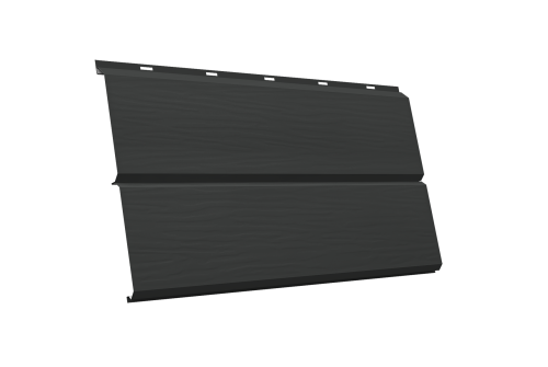 ЭкоБрус new 3D 0,45 PE с пленкой RAL 7016 антрацитово-серый — 1