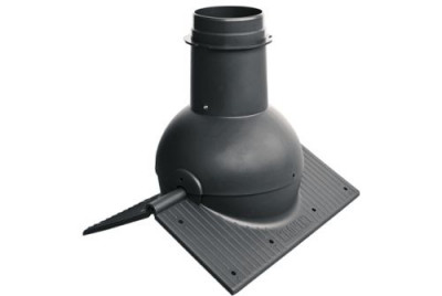 Элемент коньковый Кrovent Pipe-Cone черный