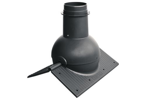 Элемент коньковый Кrovent Pipe-Cone черный — 1