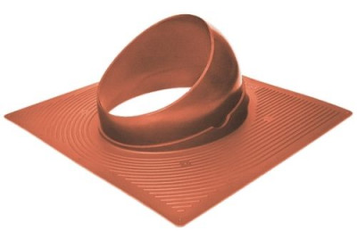 Элемент проходной Krovent Base-VT 125/150 красно-коричневый