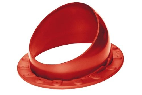 Элемент проходной Krovent Base-VT Seam 125/150 красный — 1