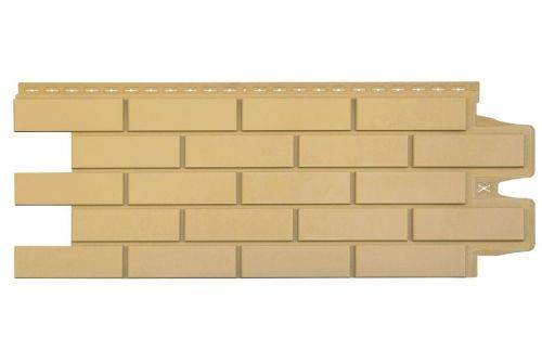 Фасадная панель Grand Line Клинкерный кирпич Classic песочный — 1