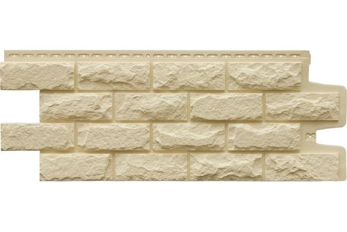Фасадная панель Grand Line Колотый камень Classic бежевый — 1
