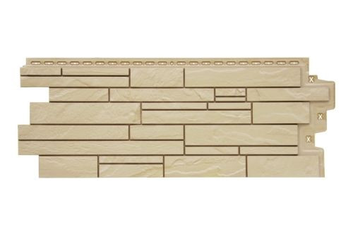 Фасадная панель Grand Line Скала Classic бежевый — 1