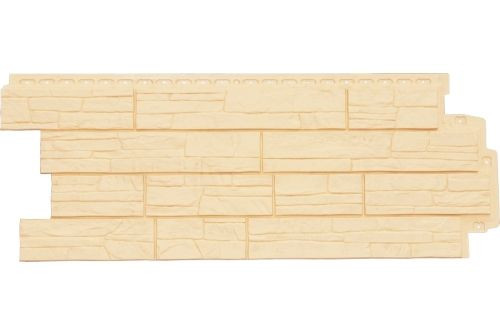 Фасадная панель Grand Line Сланец Classic бежевый — 1