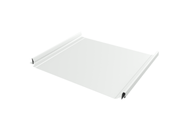 Кликфальц Pro Grand Line 0,45 Drap с пленкой на замках RAL 9003 сигнальный белый