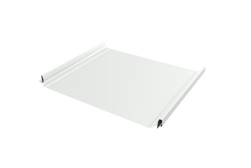 Кликфальц Pro Grand Line 0,45 Drap TX с пленках на замках RAL 9003 сигнальный белый — 1