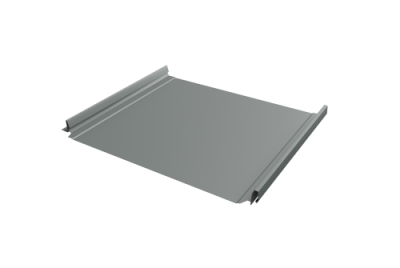 Кликфальц Pro Grand Line 0,45 PE с пленкой на замках RAL 7005 мышино-серый