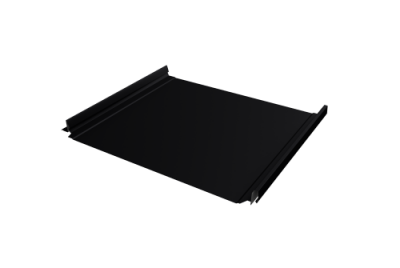 Кликфальц Pro Grand Line 0,5 PurPro с пленкой на замках RAL 9005 черный