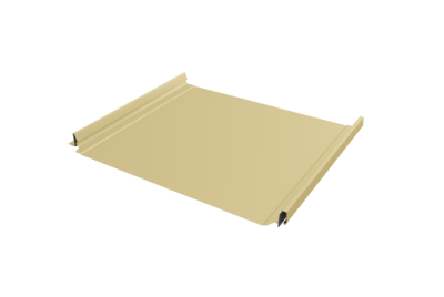 Кликфальц Pro Grand Line 0,5 Satin с пленкой на замках RAL 1015 светлая слоновая кость