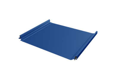 Кликфальц Pro Grand Line 0,5 Satin с пленкой на замках RAL 5005 сигнальный синий