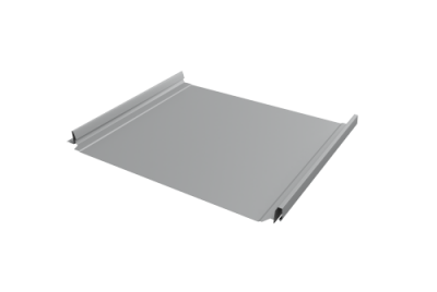 Кликфальц Pro Grand Line 0,5 Satin с пленкой на замках RAL 7004 сигнальный серый