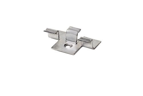 Кляммер для ДПК металлический основной 8 мм (35 шт) — 1