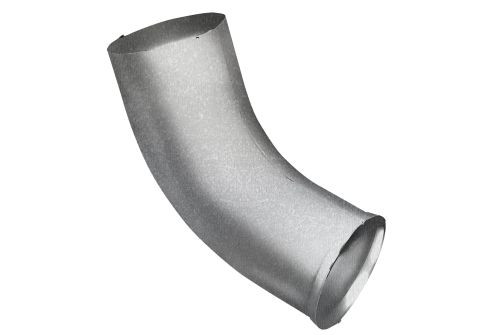 Колено стока GL ZN 90 мм Zn цинк — 1