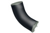 Колено стока GL PE Matt 90 мм RAL 7024 мокрый асфальт, миниатюра — 1