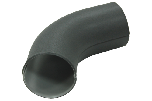 Колено стока GL PE Matt 90 мм RAL 7024 мокрый асфальт — 1