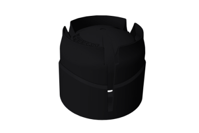 Колпак Krovent Hupcap 270 new черный